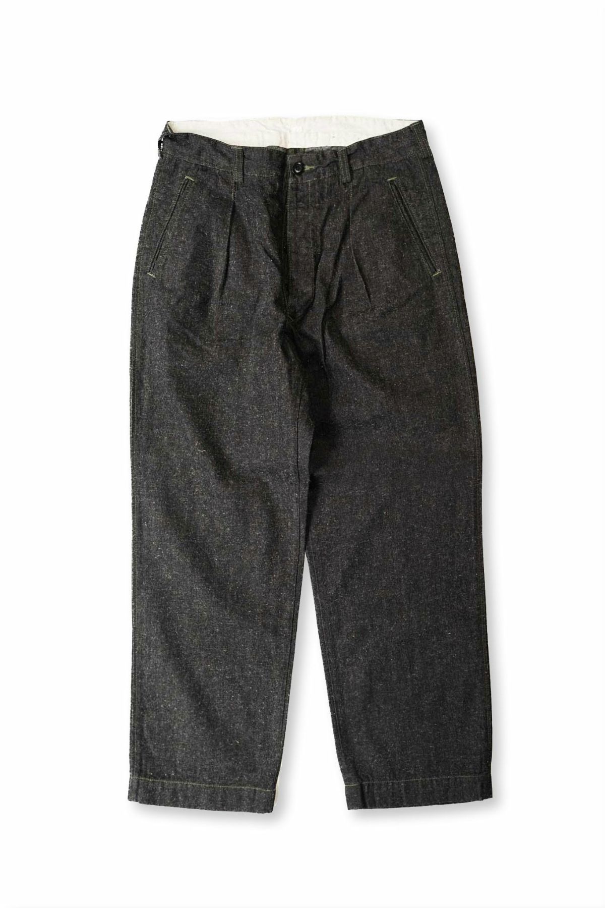 OUTIL -ウティ PANTALON MAGLIOC – BLACK DENIM