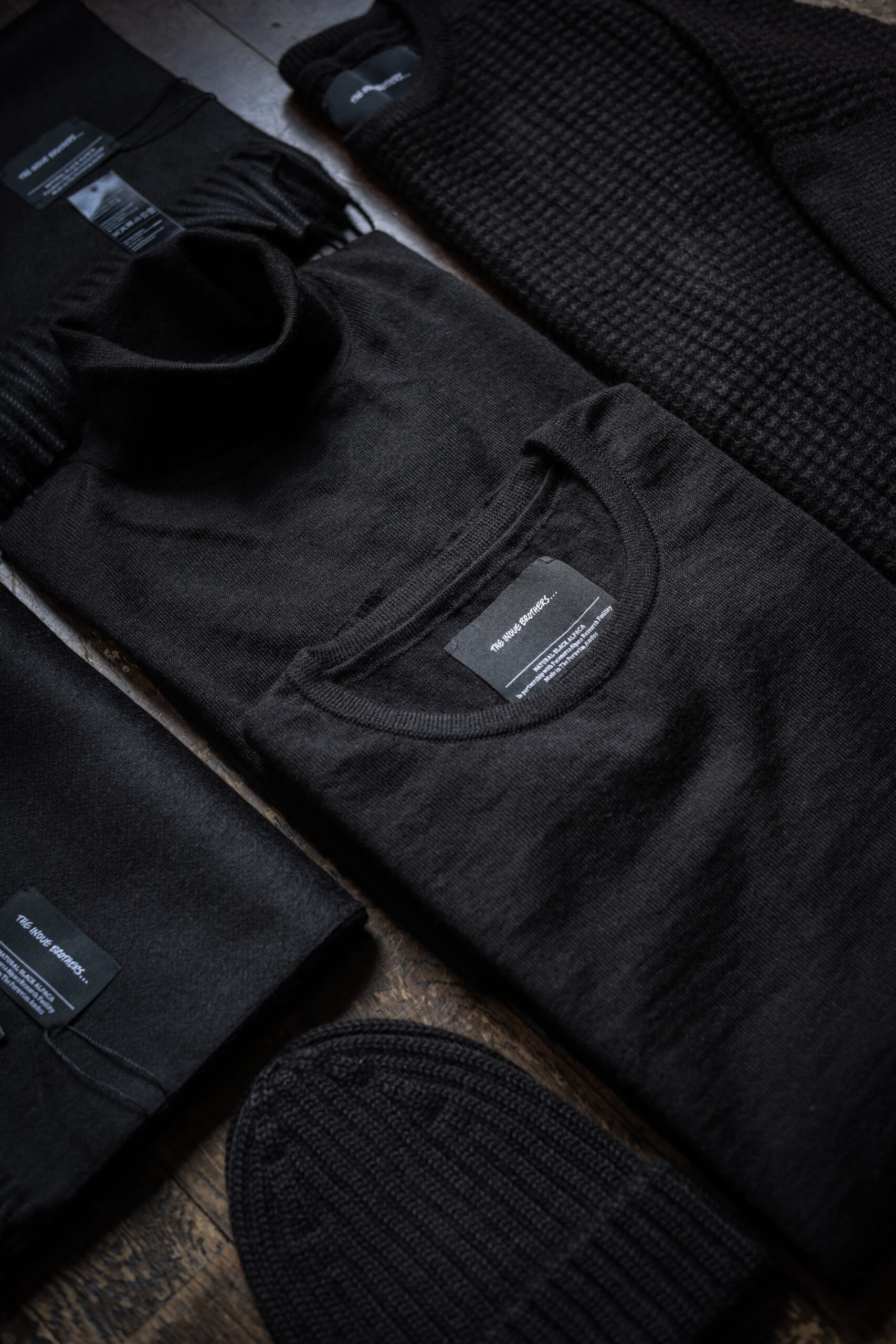 THE INOUE BROTHERS “PURE BLACK ALPACA COLLECTION” | ARCH アーチ