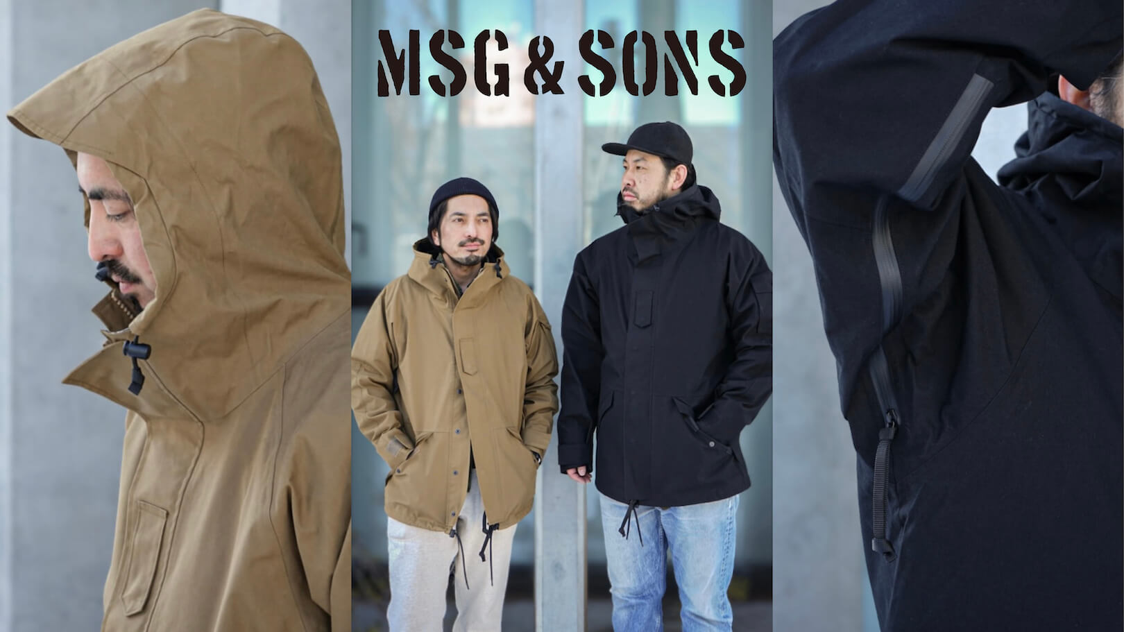 MSG & SONS　ECWCS PARKA 80/20 Membrane Cloth
