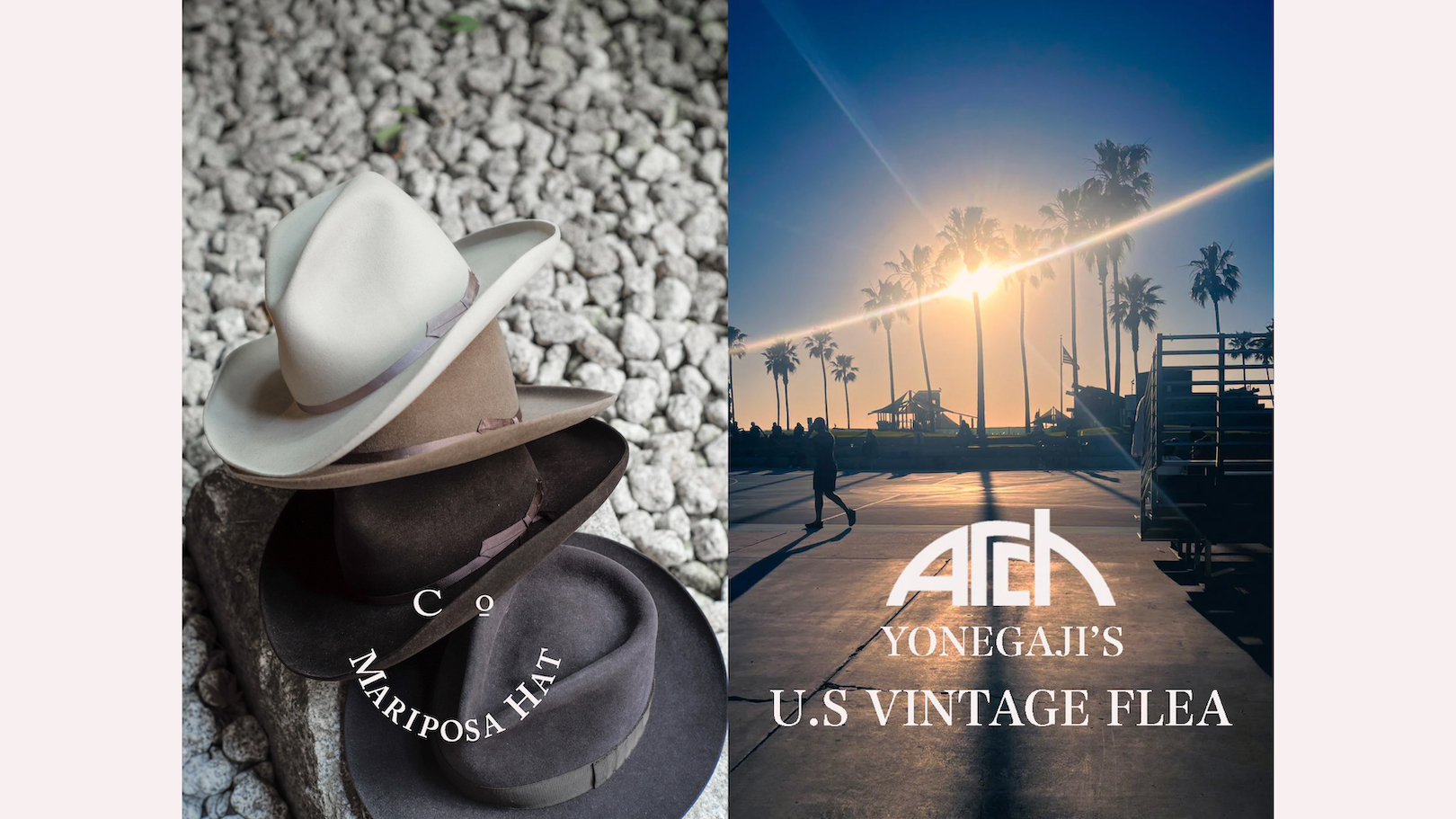 MARIPOSA HAT ORDER EVENT & ARCH POP UP STORE at ANATOMICA KYOTO