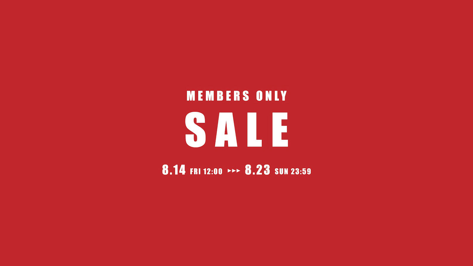 members sale