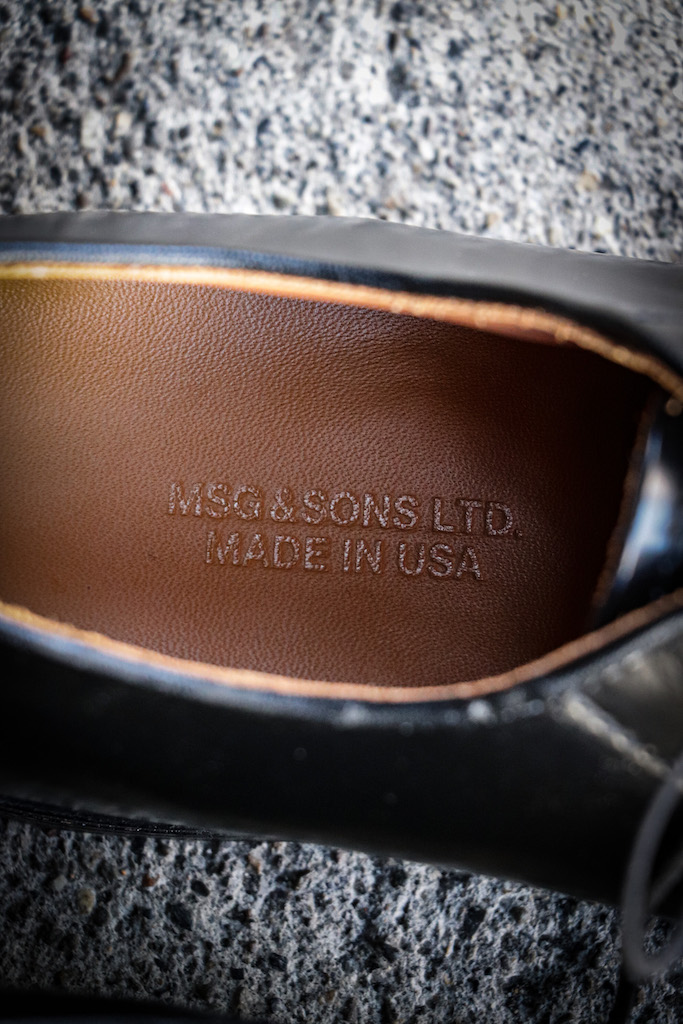 msg&sons ARCH US SERVICE SHOES USA製-