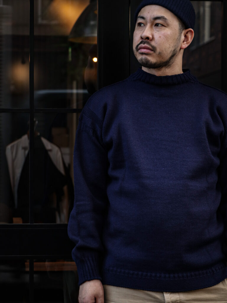 Guernsey Woollens / Boat Neck Sweater | ARCH 米村屋