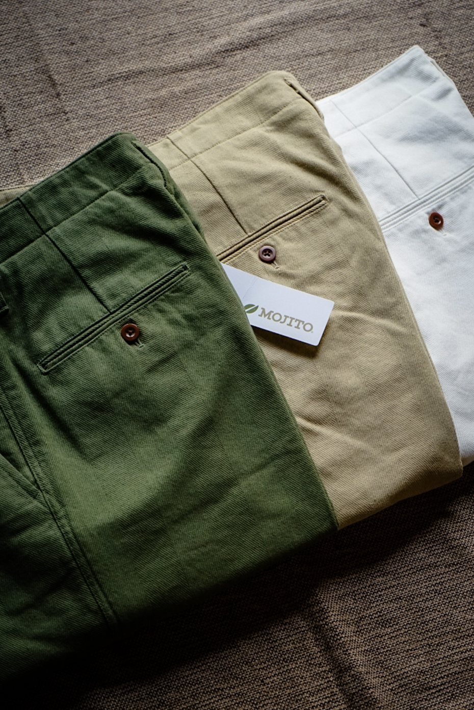 MOJITO / MICHIGAN PANTS BIG HERRINGBONE | ARCH 米村屋