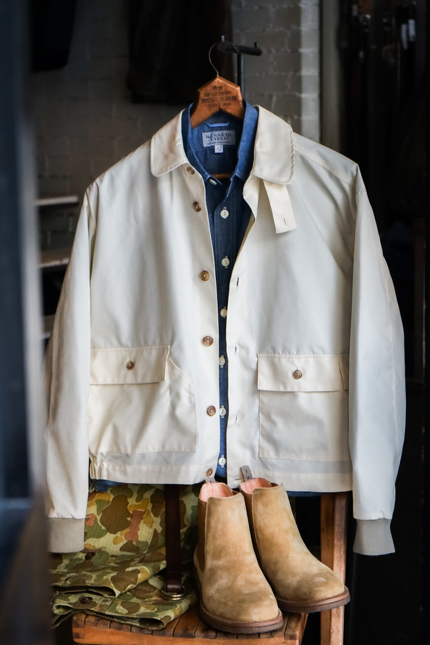 KENNETH FIELD / DRIVING JACKET 65/35 | ARCH 米村屋